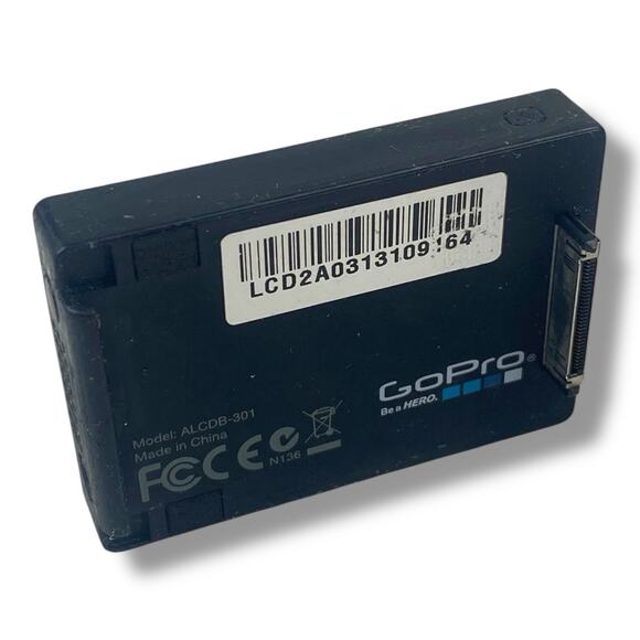 GoPro HERO3+ Black Action Camera Silver With LCD Attachment Tested W Battery - Picture 7 of 8